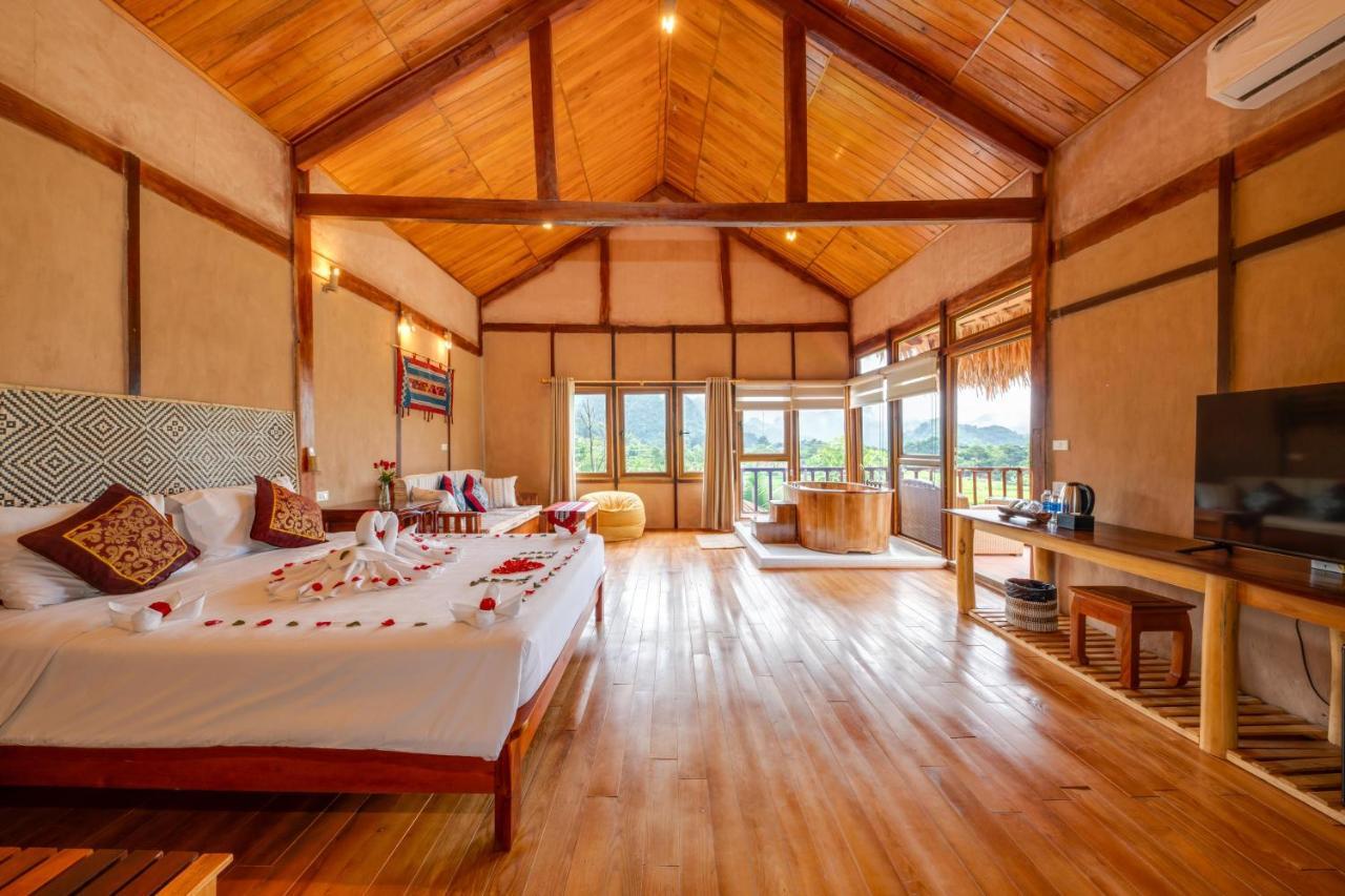 Mai Chau Onsen Retreat Hotel Buitenkant foto