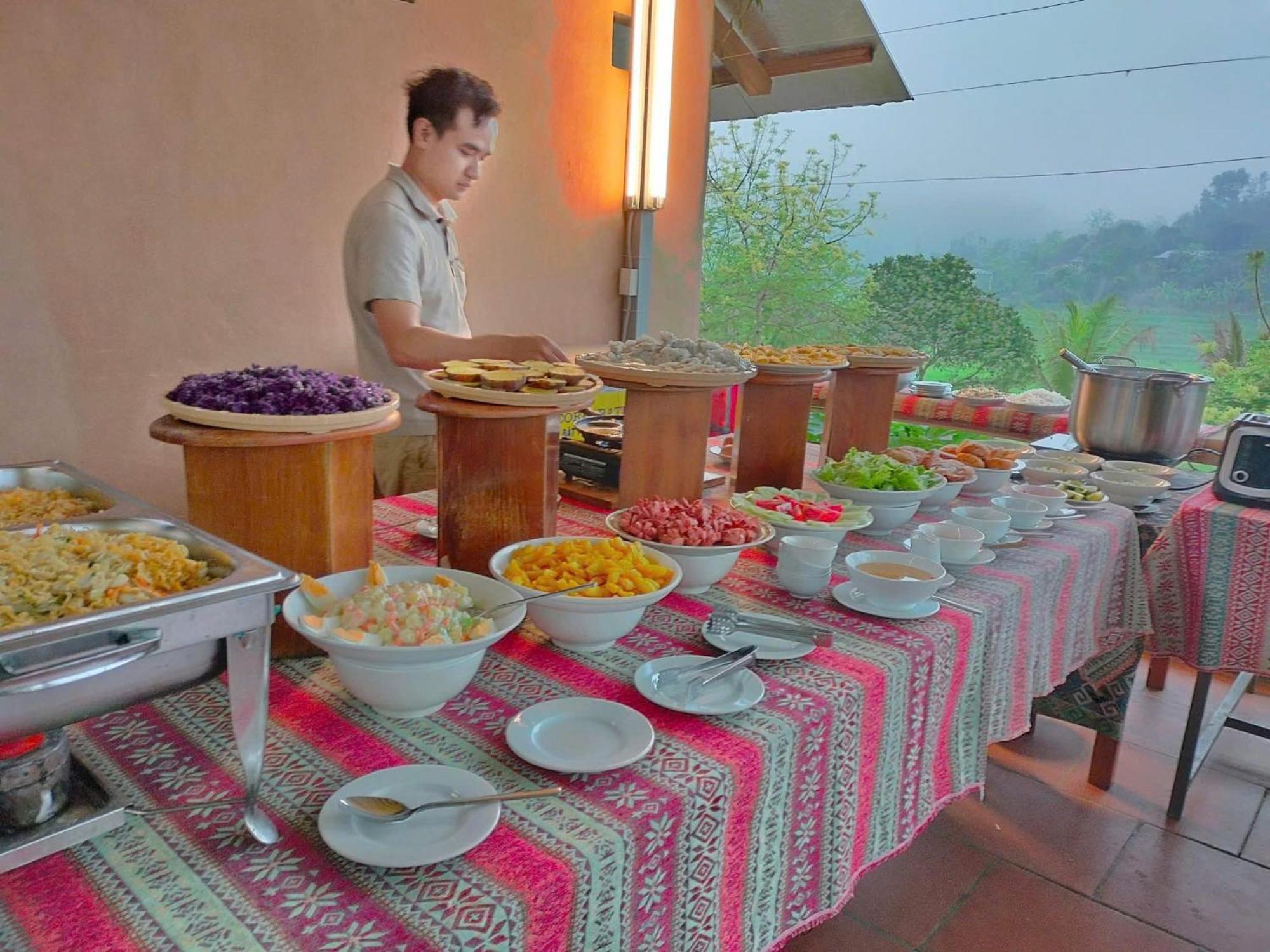 Mai Chau Onsen Retreat Hotel Buitenkant foto